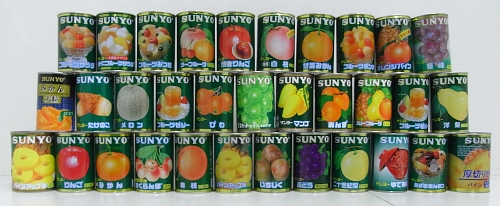 ＳＵＮＹＯ缶詰一覧