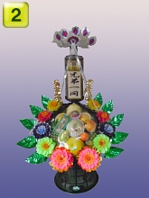 フラワーリング盛篭 小 (果物)