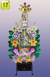 ラック式盛篭 (缶詰・タオル花)